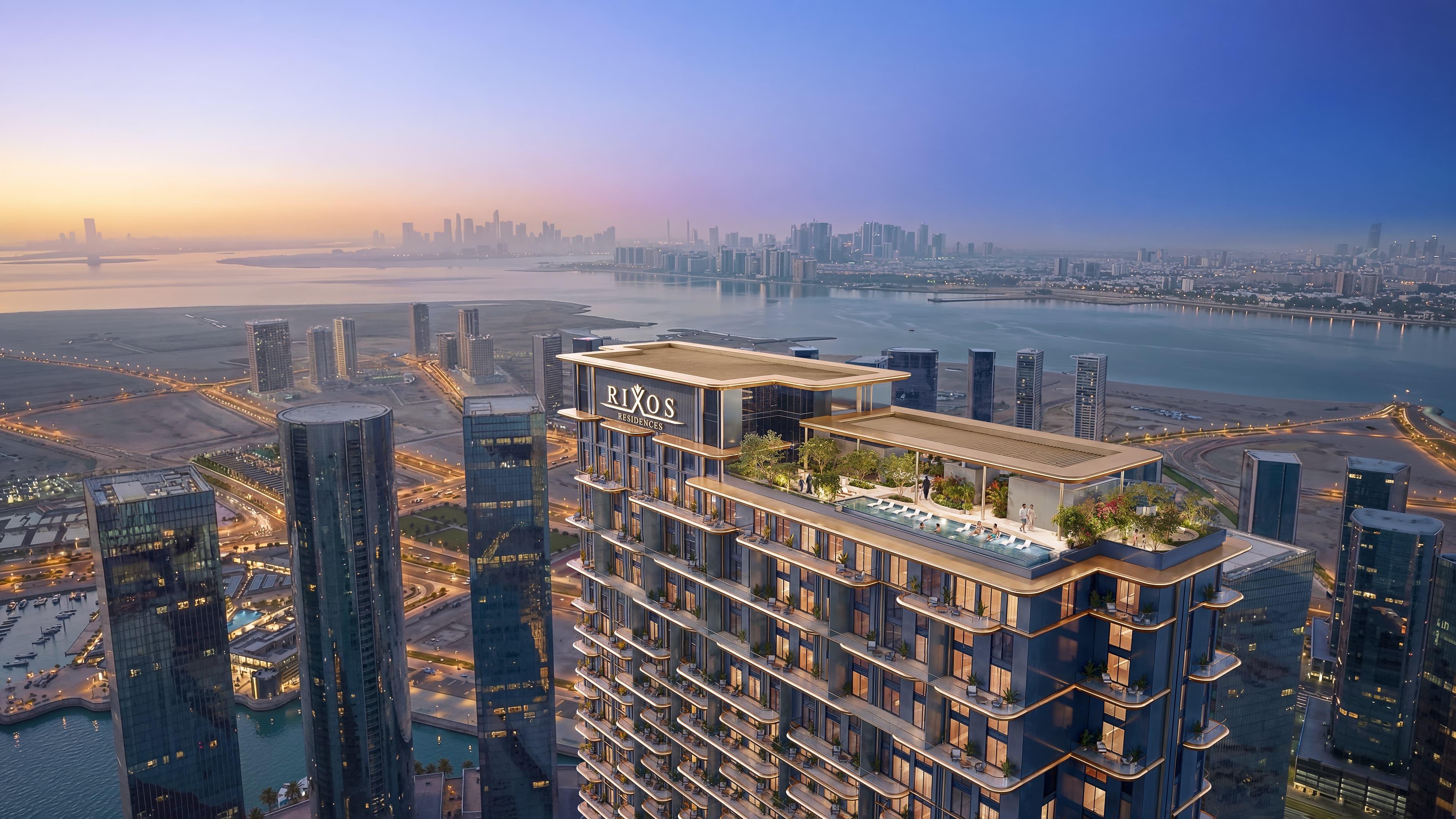 Rixos Al Reem – Aerial View of Abu Dhabi